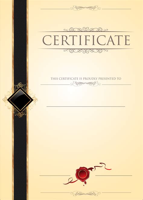 Empty Certificate Blank Image Gallery Yopriceville High Quality