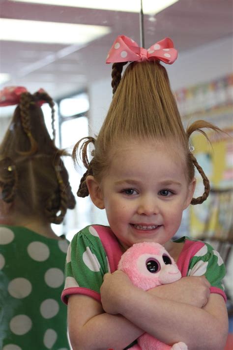 Cindy Lou Hairstyle Grinch Day Hairstyle Cindy Lou