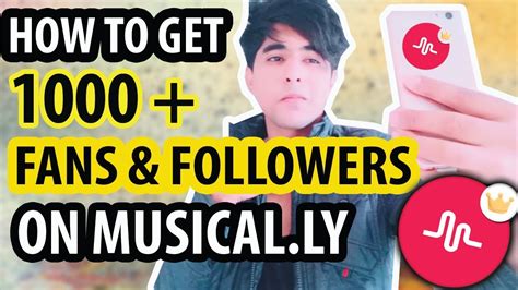 how to get fans and followers on musical ly how to increase 1000 fans in one day 100 work
