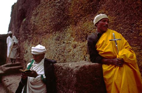 Stuart Freedman Ethiopia Lalibela Monks Chant Prayers At Dawn