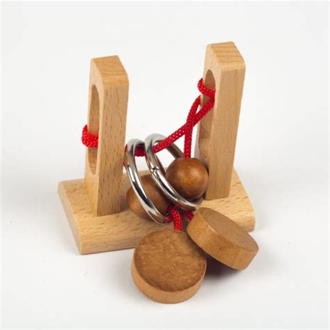 Clever Fox Rope Puzzle Red Solution House Of Marbles