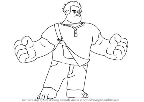 How To Draw Wreck It Ralph Wreck It Ralph Step By Step