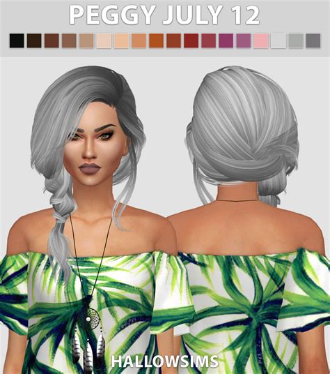 Sims 4 Ccs The Best Hair Conversions By Hallowsims