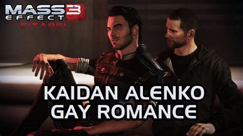 Mass Effect 3 Citadel Dlc Kaidan Gay Romance All Scenes Youtube