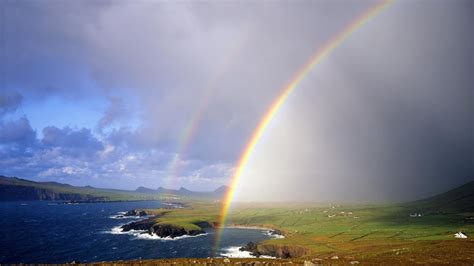 36アイルランド バレ 湾の飛liteの虹壁紙プレビュー