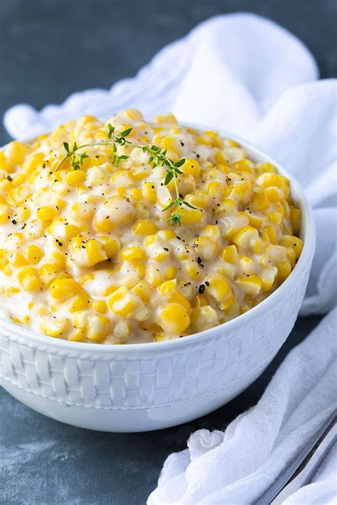 Easy Creamed Corn You Ll Never Want Canned Cream Corn Again This Easy Side Dish Has A Perfect