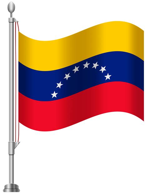 The current version of the flag of venezuela was adopted on march 26, 2006. Venezuela Flag PNG Clip Art - Best WEB Clipart