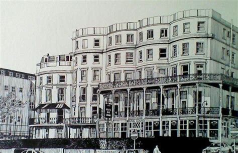 Drawing Of Brighton By Karl Stedman Ink Pen Drawings Brighton And