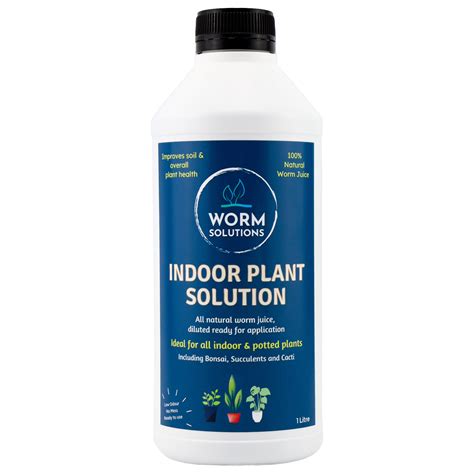 Worm Solutions 1l Indoor Liquid Worm Juice Fertiliser