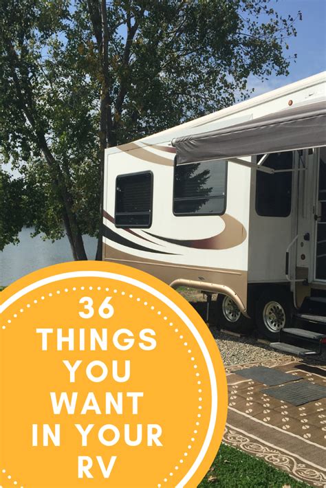 36 Things You Want In Your Rv Before Hitting The Road Rv Camping