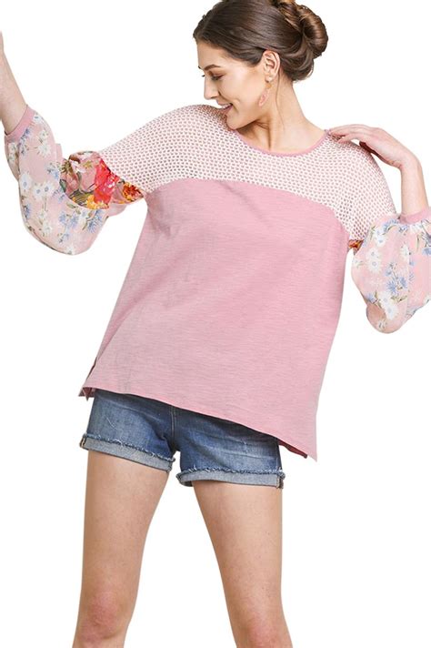 Check Out This Great Offer I Got Shopping Knit Top Puff Sleeve