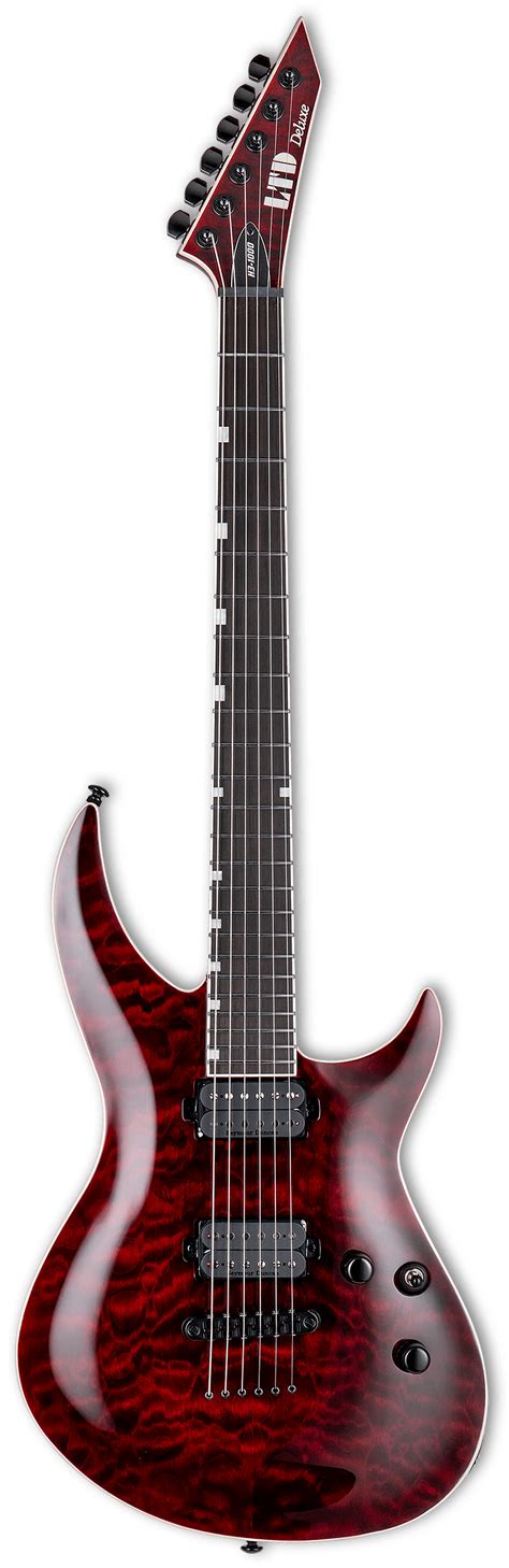 Esp Ltd Deluxe H3 1000 Electric Guitar In See Through Black Cherry