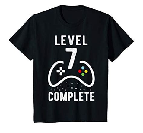 Compare Prices For 7 Geburtstag Jungen Shirt Gamer Level 7 Complete