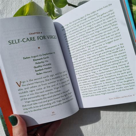 The Little Book Of Self Care For Virgo Constance Stellas Sparrow And Fox