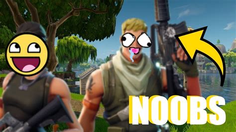 We Are Noobs At Fortnite Youtube