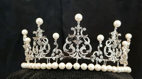 The Kent Festoon Tiara Diamond The Crown Jewels Copy Replica Fake
