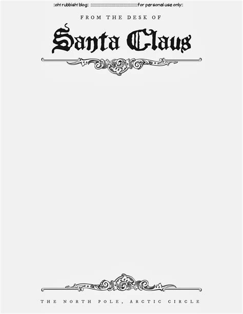 Santa Letter Templates | Santa letter template, Santa letter template free printable, Letter ...
