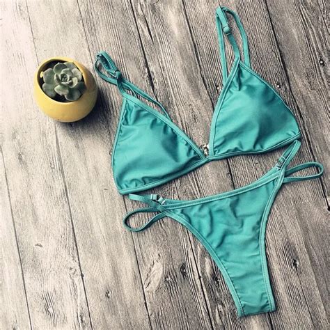 2018 Sexy Women Biquini New Arrival Bandage Bikini Set Swimsuit Swimwear Bathing Suit Brazilian