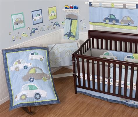 You will go to plenty of baby showers where the top selling brands. Sumersault Big Wheels Crib Bedding - Baby Bedding and ...