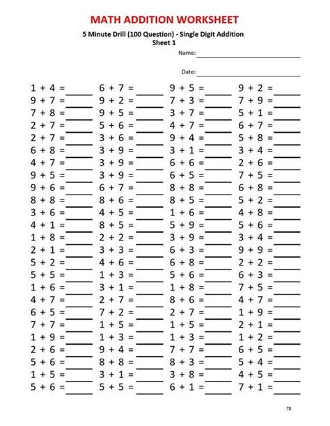 Mathematics worksheets are tabulated below hope these downloadable and free printable pdf lkg worksheets will be very useful for parents and teachers alike. GRADE 1 MATH Workbook one per day 120 math Worksheets ...