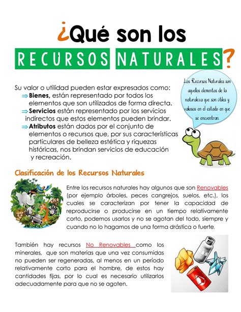 Que Son Los Recursos Naturales Y Ejemplos Coleccion De Ejemplo Images