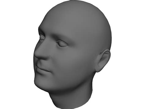 Human Head 3d Model 3d Cad Browser
