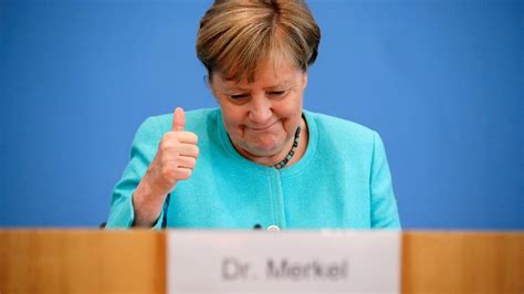 Merkels Letzte Sommer Pressekonferenz „ich Sage Dankeschön Es War