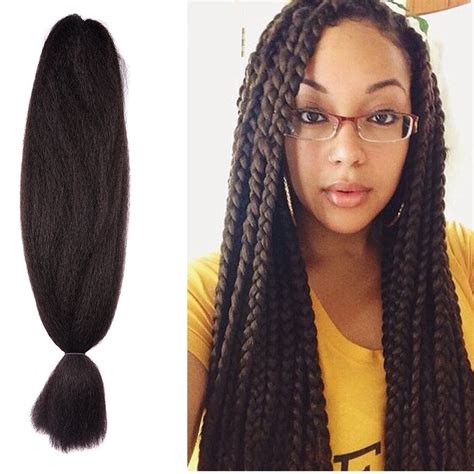 Puromi 48 Inch Braiding Hair Kanekalon Crochet Braids Synthetic Hair