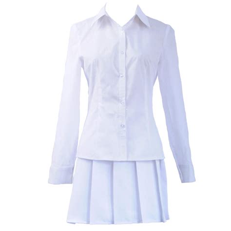 Buy The Promised Neverland Emma Norman Ray Cosplay Costume White Shirt Skirt Pants Uniform Suit