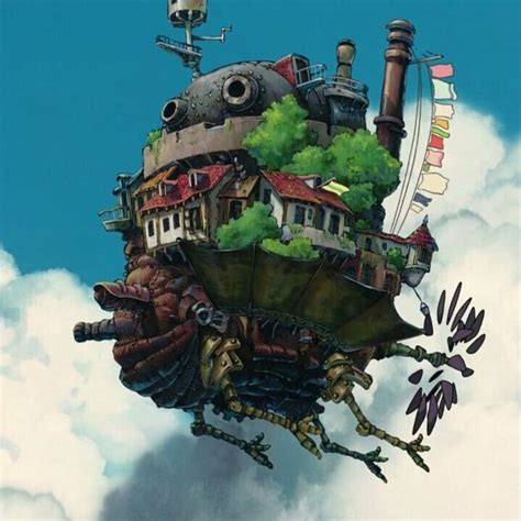 Pin De Marvis Morales Em Estudio Ghibli Miyazaki O Castelo Animado Modelo De Papel