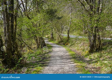 A Hiking Path Near Glencoe In The Scottish Highlands Stock Photo