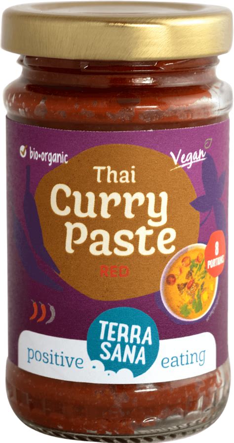 Thai Red Curry Paste Asian Cuisine Curry Paste Terrasana Positive