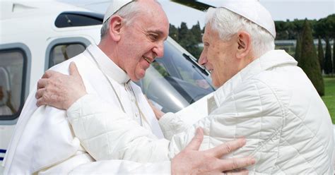 Pope Francis Tells Benedict We Are Brothers