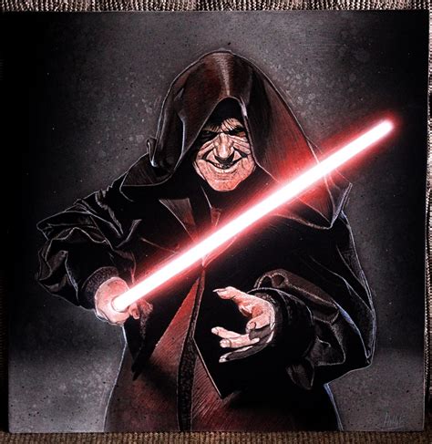 Darth Sidious Star Wars By Arthurnebesskiy On Deviantart