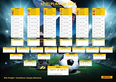 Hier gibt es den spielplan als pdf zum ausdrucken. Fußball Em 2021 Spielplan Zum Ausdrucken : 34+ Fakten über ...