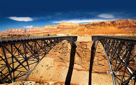 Navajo Bridge Over Colorado River Wallpapers Hd