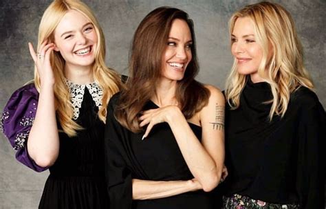 Festa Sem Idade Os Looks De Elle Fanning Angelina Jolie E Michelle Pfeiffer Revista Marie