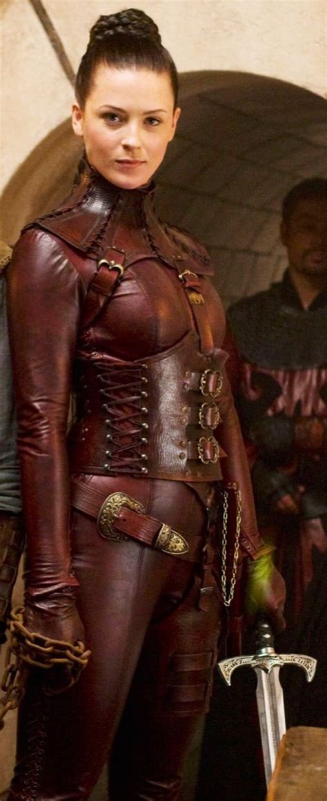 Kahlan As Mord Sith Bridget Regan Pinterest Armour Costume Design And Design