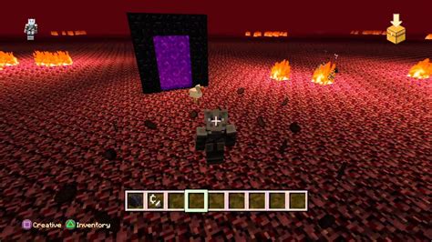 How To Make Nether Portal And Beacon In Minecraft Ps4 Youtube