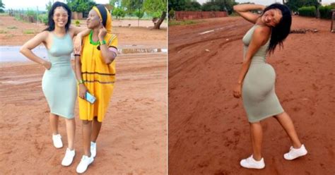 Booty Popping Snaps Of Young Mzansi Woman Go Viral Online Pedi Huns Za