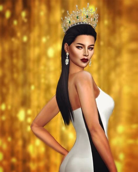 A crown can be defined as a symbolic form of headwear or headgear, or simply a hat worn by a deity or a monarch. INTERNATIONAL QUEEN CROWN at MSSIMS » Sims 4 Updates