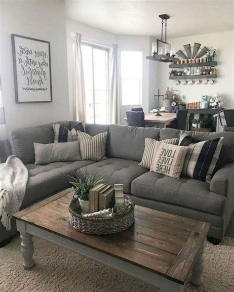 37 Comfy Elegant Farmhouse Living Room Decoration Ideas To Manage Your