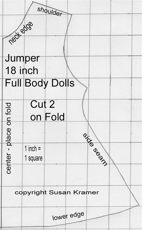 Free Doll Clothes Patterns For 18 Inch Dolls The Pattern Includes Four