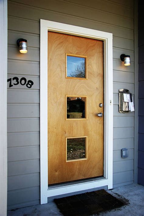Mid Century Exterior Door Adding Style And Security To Your Home