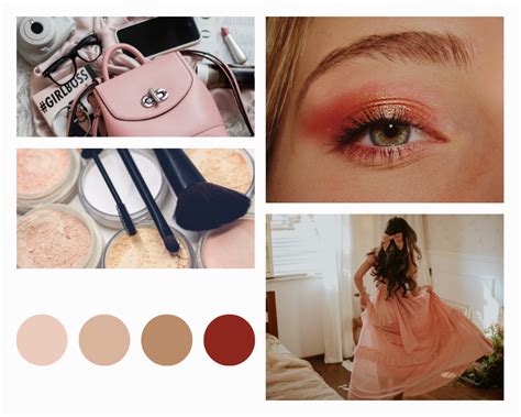 How To Make A Makeup Mood Board Tutorial Pics