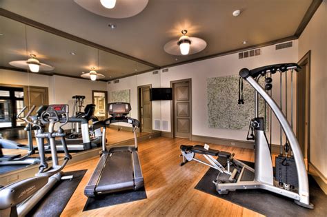 Exercise Room Contemporary Home Gym Dallas By Platinum Series