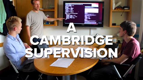 A Cambridge Supervision Computer Science At Queens Youtube
