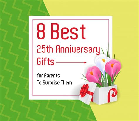 Thinking of wedding anniversary gift ideas for parents? 10 Best 25th Anniversary Gifts For Parents To Make Them ...