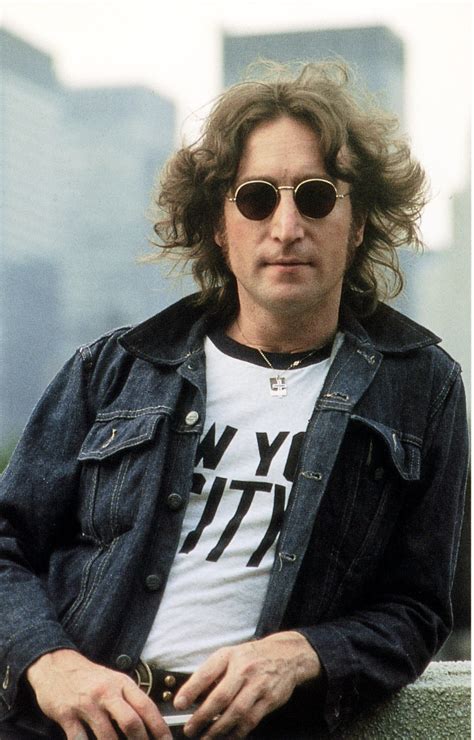 John Lennon Dakota Nyc 1975 Photo By Brian Hamill Post Beatles