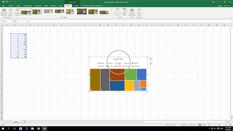 How To Create A Treemap Chart In Excel 2016 Youtube